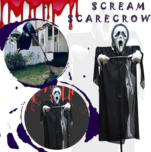 👻HALLOWEEN DECORATION🎃Scream ScareCrow