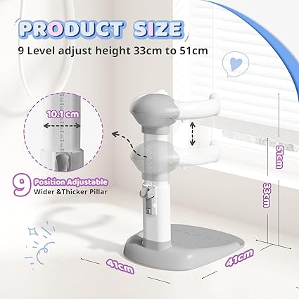 Baby Shower Stand in Use