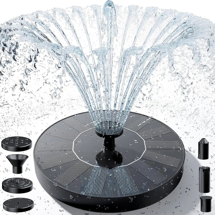 Solar Bird Bath Fountain Pump Hero