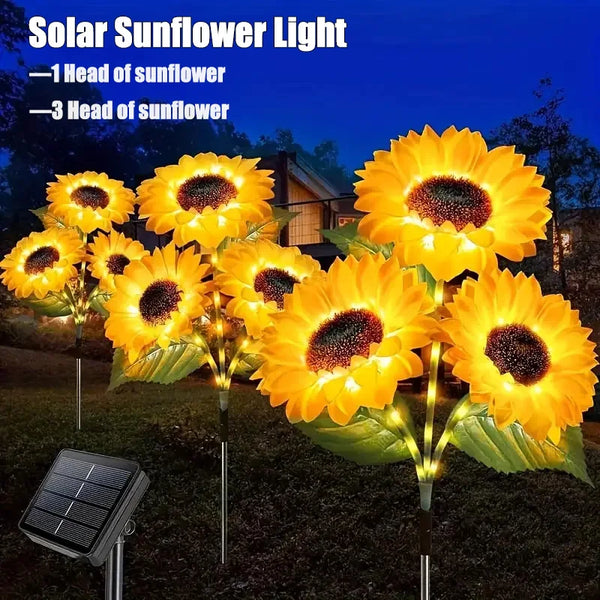 🌞Solar LED Sunflower Garden Lights
