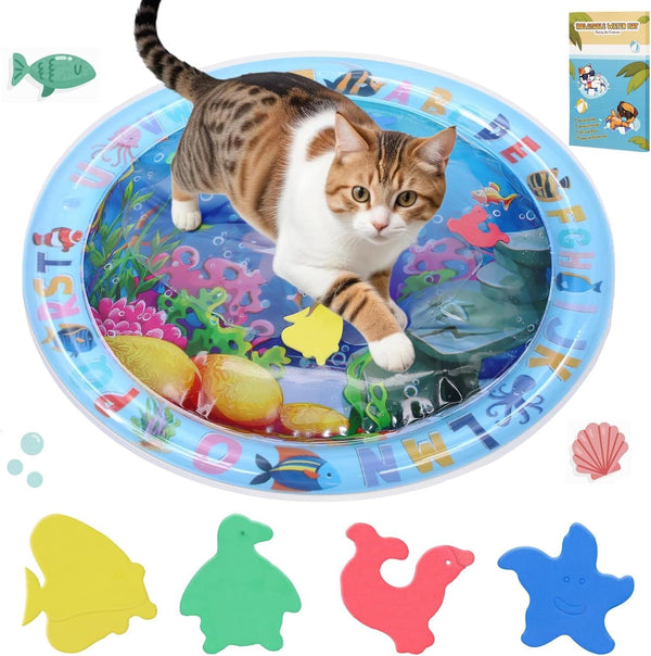 Ocean Breeze Splashland™ – Interactive Water Play Toy for Cats