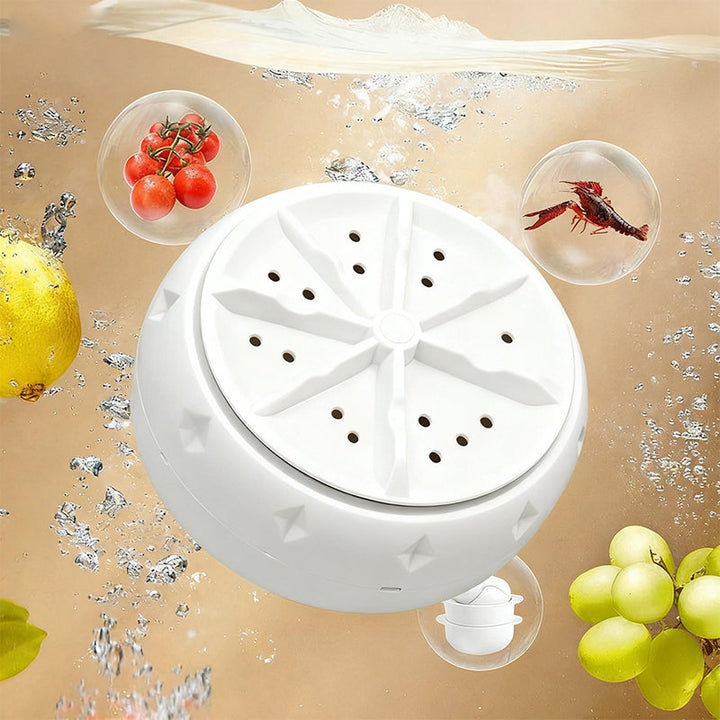 Effortless Vortex Fruit & Vegetable Washer – Removes Pesticides, BPA-F ...